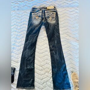 Rock Revival White Washed Jeans | 26L